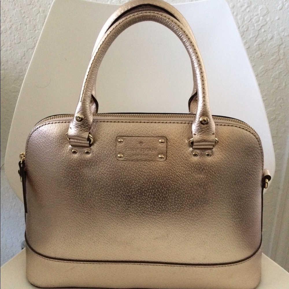 Kate Spade Rose Gold Dome Purse
